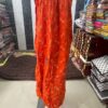Orange Sleeveless Night Gown