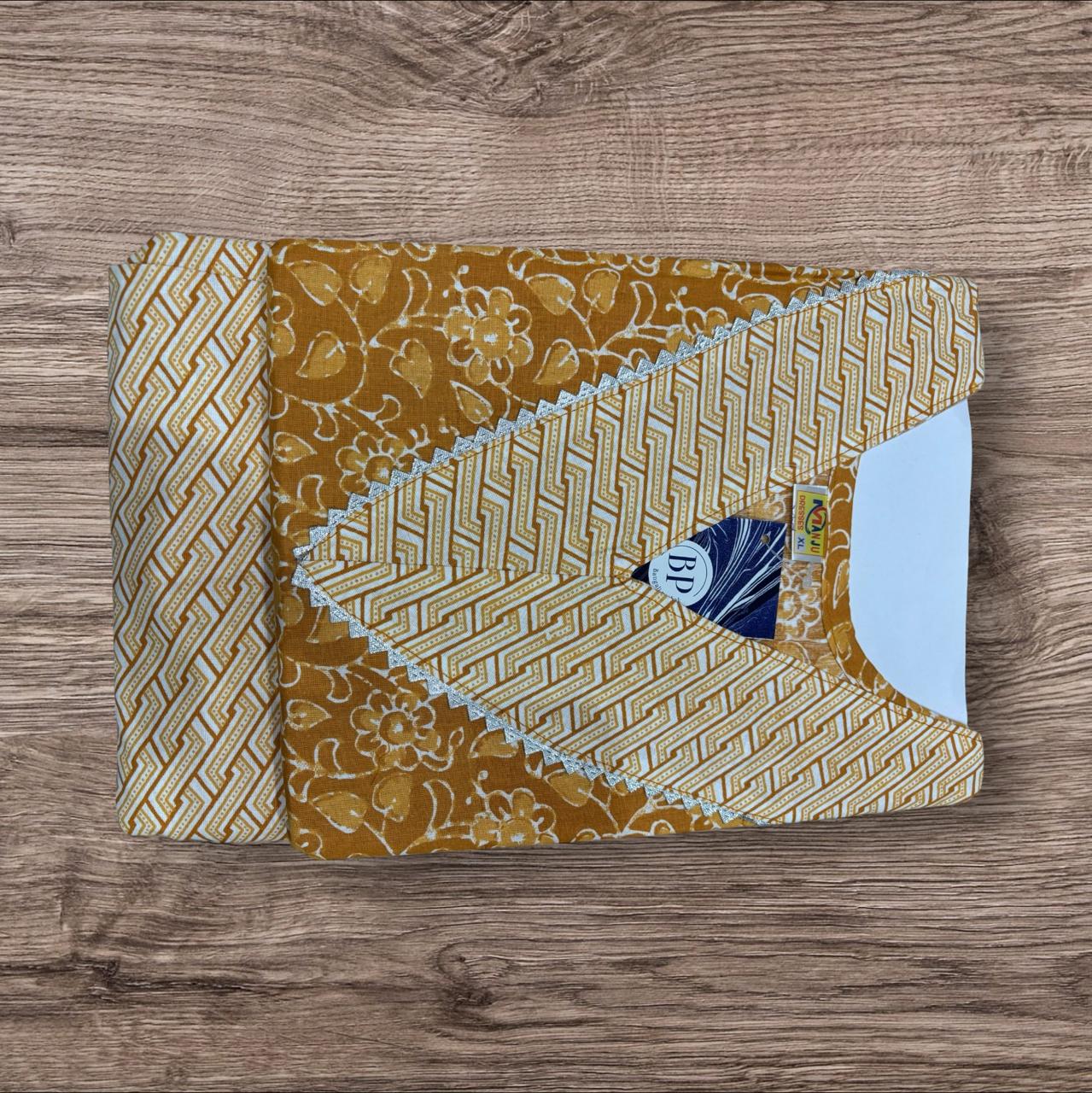 DARK YELLOW COTTON KURTI PANT