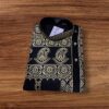 BLACK COLOUR COTTON  GENTS  KURTA