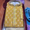 YELLOW COLOUR COTTON PANJABI PAYJAMA