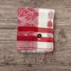 RED AND WHITE HANDLOOM FANCY SAREE
