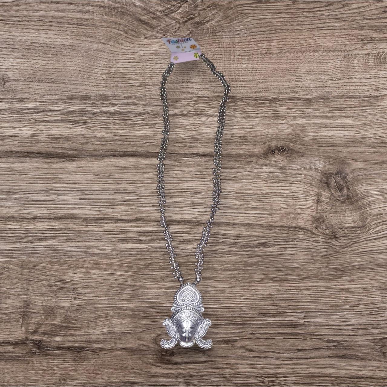 SILVER COLOUR NECKLACE WOMENS