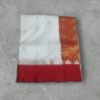 RED AND WHITE ART GARAD SAREE