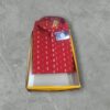 RED COLOUR COTTON PANJABI