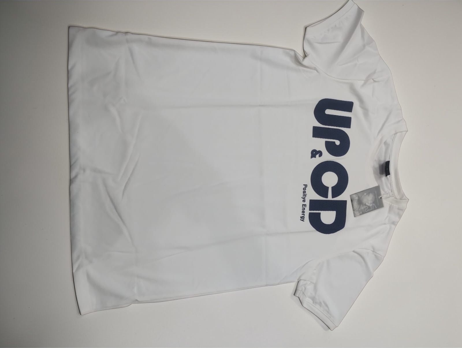 WHITE HALF SLEEVE GENTS TSHIRT