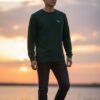 DARK GREEN COLOUR COTTON T-SHIRT